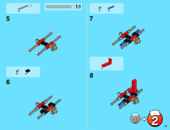 LEGO 9395 instructions page 55 – build guide
