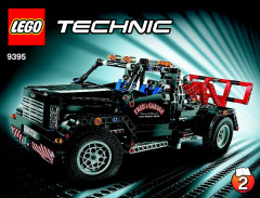 LEGO 9395 instructions page 1 – build guide