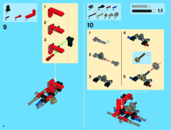 LEGO 9395 instructions page 2 – build guide