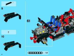 LEGO 9395 instructions page 42 – build guide