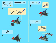 LEGO 9395 instructions page 9 – build guide