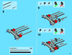 LEGO 9397 instructions page 45 – build guide