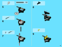LEGO 9397 instructions page 69 – build guide
