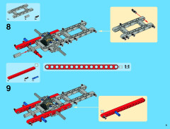 LEGO 9397 instructions page 9 – build guide