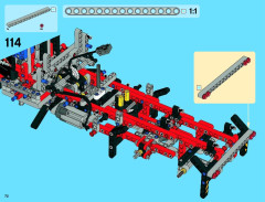 LEGO 9397 instructions page 72 – build guide