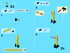 LEGO 9397 instructions page 6 – build guide