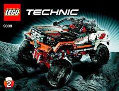 LEGO 9398 instructions page 1 – build guide