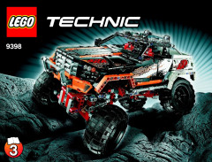 LEGO 9398 instructions page 1 – build guide