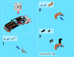 LEGO 9398 instructions page 5 – build guide