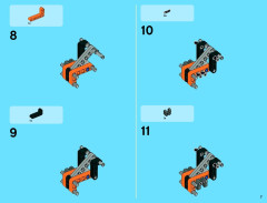 LEGO 9398 instructions page 7 – build guide