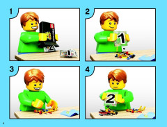 LEGO 9398 instructions page 6 – build guide