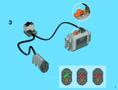 LEGO 9398 instructions page 9 – build guide