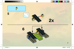 LEGO 9440 instructions page 11 – build guide