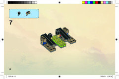 LEGO 9440 instructions page 12 – build guide