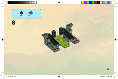 LEGO 9440 instructions page 13 – build guide