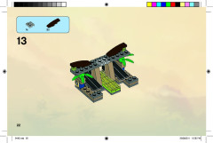 LEGO 9440 instructions page 22 – build guide