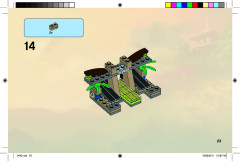 LEGO 9440 instructions page 23 – build guide