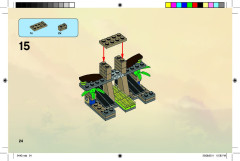 LEGO 9440 instructions page 24 – build guide