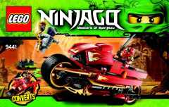 LEGO 9441 instructions page 1 – build guide