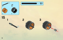 LEGO 9441 instructions page 18 – build guide