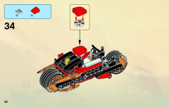 LEGO 9441 instructions page 42 – build guide