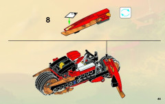 LEGO 9441 instructions page 45 – build guide