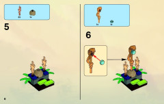 LEGO 9441 instructions page 6 – build guide