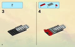 LEGO 9441 instructions page 8 – build guide