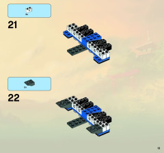 LEGO 9442 instructions page 13 – build guide