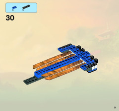 LEGO 9442 instructions page 21 – build guide