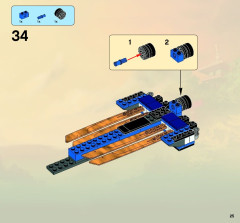 LEGO 9442 instructions page 25 – build guide