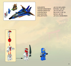 LEGO 9442 instructions page 3 – build guide