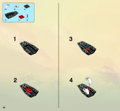 LEGO 9442 instructions page 38 – build guide
