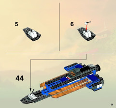 LEGO 9442 instructions page 39 – build guide
