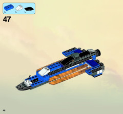 LEGO 9442 instructions page 46 – build guide