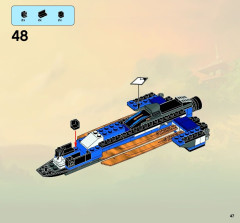 LEGO 9442 instructions page 47 – build guide