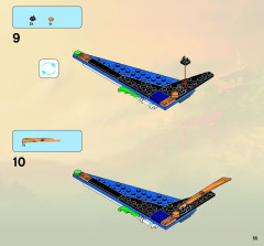 LEGO 9442 instructions page 55 – build guide