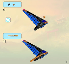 LEGO 9442 instructions page 61 – build guide