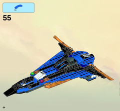 LEGO 9442 instructions page 64 – build guide