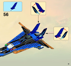 LEGO 9442 instructions page 65 – build guide