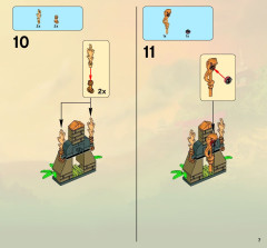 LEGO 9442 instructions page 7 – build guide