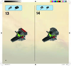 LEGO 9443 instructions page 10 – build guide