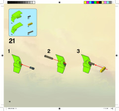 LEGO 9443 instructions page 14 – build guide