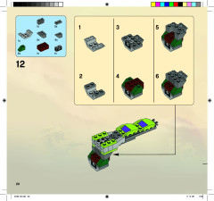 LEGO 9443 instructions page 20 – build guide