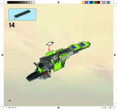 LEGO 9443 instructions page 22 – build guide