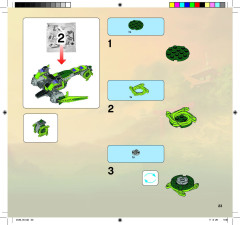 LEGO 9443 instructions page 23 – build guide