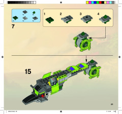 LEGO 9443 instructions page 25 – build guide