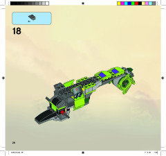 LEGO 9443 instructions page 28 – build guide