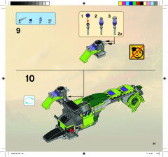 LEGO 9443 instructions page 35 – build guide