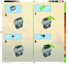 LEGO 9443 instructions page 40 – build guide